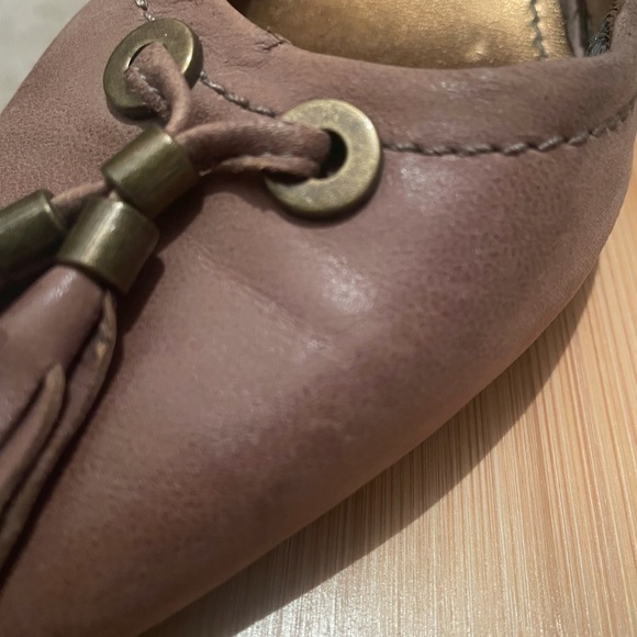 Leather Tassel Heels - Picture 7 of 7